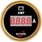 Boat Digital Amperemeter AMP Gauge W/ Current Shunt Pick-up 150A 9-32V 52mm