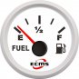 Marine Boat Digital Fuel Tank Level Gauge 240-33ohms 9-32V 52mm 2â 316L Bezel
