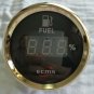Marine Boat Digital Fuel Tank Level Gauge 240-33ohms 9-32V 52mm 2â 316L Bezel