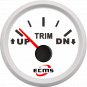 Marine Boat Outboard Engine Trim Tilt Gauge 9-32V 167-10Ω UP-DN 52mm 2â Top 316L