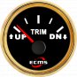 Marine Boat Outboard Engine Trim Tilt Gauge 9-32V 167-10Ω UP-DN 52mm 2â Top 316L