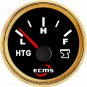 Marine Boat Sewage Black Water Tank Level Gauge 240-33 ohms 9-32V 52mm 2&acirc;��  316L