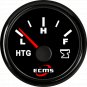 Marine Boat Sewage Black Water Tank Level Gauge 240-33 ohms 9-32V 52mm 2&acirc;��  316L