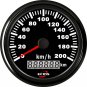 Marine Boat Auto GPS Speedometer Speed Meter Gauge 85mm 200km/h 9-32V 316L Bezel