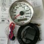 Marine Boat Auto GPS Speedometer Speed Meter Gauge 85mm 200km/h 9-32V 316L Bezel