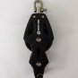 Sailboat 60mm 2 1/3" Single Swivel Shackle Fiddle Becket Block Master BP-0620F
