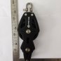 Sailboat 60mm 2 1/3" Single Swivel Shackle Fiddle Becket Block Master BP-0620F
