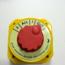Boat Yacht RV Yellow Dual Battery Isolator Selector Switch 2 ALL 1 OFF 9109