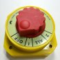 Boat Yacht RV Yellow Dual Battery Isolator Selector Switch 2 ALL 1 OFF 9109