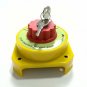 Marine Boat RV Fishing Yellow Dual Battery Isolator Selector Switch W/ Key 9108