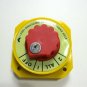 Marine Boat RV Fishing Yellow Dual Battery Isolator Selector Switch W/ Key 9108