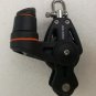Sailboat 35mm 1 3/8" Single Swivel Shackle Fiddle Fairlead Cleat Block BP-3521F