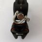Sailboat 72mm Single Swivel Shackle Fiddle Becket Angle Fairlead Cleat Block