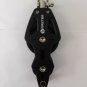 Sailboat 72mm 2 5/6" Single Swivel Shackle Fiddle Becket Block Master BP-7220F