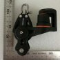Sailboat 35mm 1 3/8" Single Swivel Shackle Fiddle Angle Fairlead Cleat Block
