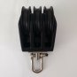 Marine Sailboat Hardware 90mm 3.54" Triple Swivel Shackle Block Master BP-0905F