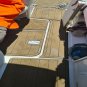 2004 Four Winns 248 Vista Swim Platform Cockpit Boat EVA Faux Foam Teak Deck Floor Pad