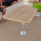 Teak Table Top with Nautic Star Cut Corners 370x600/510x750/580x900/660x840mm Marine Boat RV Caravan