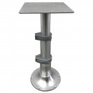 Aluminum Heavy Duty Gas Powered 3 Stage Table Pedestal 13-27 Inch Marine Boat RV