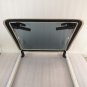 630*630mm Square Marine Grade Nylon Boat Deck Hatch Window With Tempered Glass and Trim Ring 00547