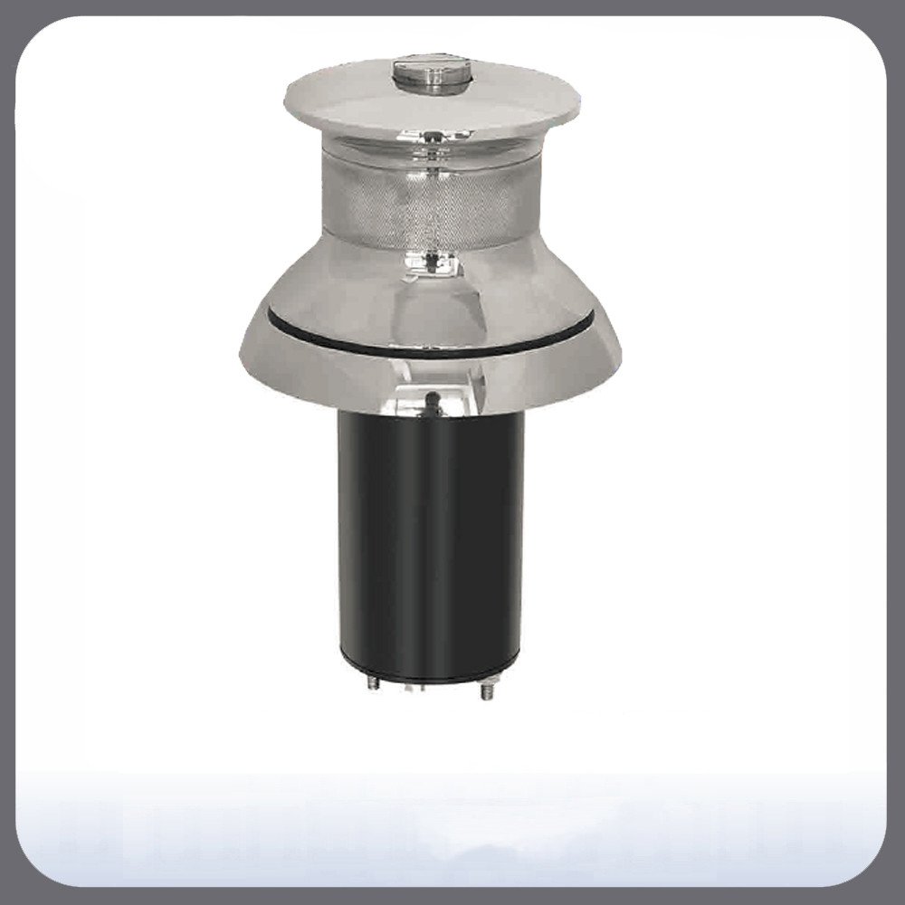 12V 600W Vertically Mounted Anchor Winch Windlass For 12mm Rope Only