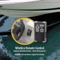 10000LBS 12V Electric Heavy-Duty Trailer Winch For 24ft Boat Saltwater White