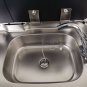 2 Burner Gas Stove Sink Combo with 2 Glass Lid 2*1.8KW 775*365*150/120mm GR-904RD Boat RV