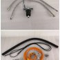 2 Burner Gas Stove Sink Combo with 2 Glass Lid 2*1.8KW 775*365*150/120mm GR-904RD Boat RV
