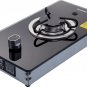 1 Burner LPG Gas Stove Hob With Tempered Glass 1*1.8KW 200*365*70mm GR-B002 Boat Caravan RV