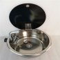 Stainless Steel Sink with Tempered Glass Lid &Ntilde;�300*130mm GR-532C Boat Caravan RV