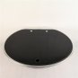 Stainless Steel Round Sink with Tempered Glass Lid &ETH;&curren;408*150mm Caravan RV FS-570