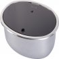 Stainless Steel Sink with Tempered Glass Lid 390*270*130mm GR-518A Boat Caravan