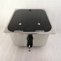 Stainless Steel Sink with Tempered Glass Lid 350*320*150mm GR-23150B Boat Caravan RV