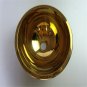 Stainless Steel Round Sink 300*130mm Polished Golden Painted RV Caravan GR-532A
