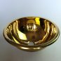Stainless Steel Round Sink 300*130mm Polished Golden Painted RV Caravan GR-532A