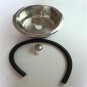 &Ntilde;�265*120mm Stainless Steel Round Sink Polished GR-577B RV Caravan Camper Boat