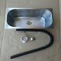 Stainless Steel Rectangular Sink 350*215*130mm RV Caravan Camper Boat GR-568