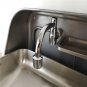 Stainless Steel Folding Sink with Integrated Faucet Polished GR-595 Caravan Camper RV Boat