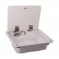 445*400*145mm White Acrylic Sink With Lid Top GR-Y009A Boat Caravan RV Camper
