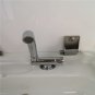 445*400*145mm White Acrylic Sink With Lid Top GR-Y009A Boat Caravan RV Camper