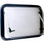 Aluminum Alloy Top Hung Side Window Round Angle Ventilation Hatch With Screen& Blind RV Caravan