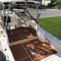 2017 Carolina Yachts Skimmer 21 Swim Platform Cockpit Boat EVA Faux Teak Decking Floor Pad