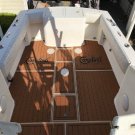 2000 Carolina Classic 25 Cockpit Boat EVA Faux Teak Decking Floor Pad