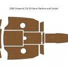 2000 Chaparral 216 SSI Swim Platform and Cockpit Boat EVA Faux Teak Deck Floor Pad