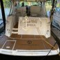2005 Cruiser Yachts 340 Express Swim Step Cockpit Boat EVA Faux Teak Deck Floor