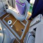 Four Winns 274 Swim Platform Boat EVA Faux Foam Teak Deck Floor Pad