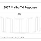 2017 Malibu TXi Response Swim Step Platform Boat EVA Faux Foam Teak Deck Floor
