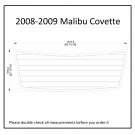 2006-2009 Malibu Corvette Swim Platform Boat EVA Faux Foam Teak Deck Floor Pad