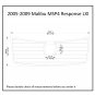 2005-2009 Malibu MSP4 Response LXl Swim Platform Boat EVA Faux Teak Deck Floor