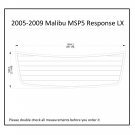 2005-2009 Malibu MSP4 Response LXl Swim Platform Boat EVA Faux Teak Deck Floor